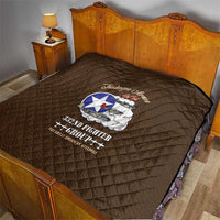 Tuskegee Airmen WWII Heroes Quilt The Great American Aviators Brown Leather Pattern - Wonder Print Shop