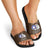 Tuskegee Airmen WWII Heroes Slide Sandals The Great American Aviators Brown Leather Pattern - Wonder Print Shop