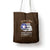 Tuskegee Airmen WWII Heroes Tote Bag The Great American Aviators Brown Leather Pattern - Wonder Print Shop