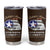 Tuskegee Airmen WWII Heroes Tumbler Cup The Great American Aviators Brown Leather Pattern - Wonder Print Shop
