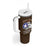 Tuskegee Airmen WWII Heroes Tumbler With Handle The Great American Aviators Brown Leather Pattern - Wonder Print Shop