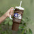 Tuskegee Airmen WWII Heroes Tumbler With Handle The Great American Aviators Brown Leather Pattern - Wonder Print Shop