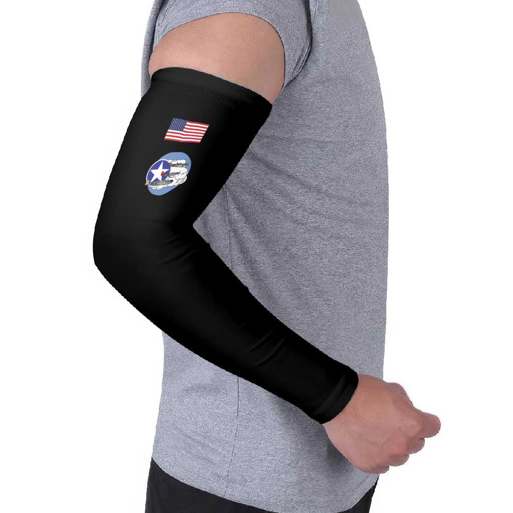 Tuskegee Airmen WWII Heroes Arm Sleeves The Great American Aviators Black Art - Wonder Print Shop