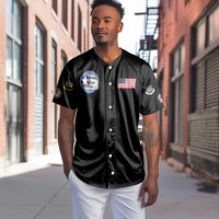 Tuskegee Airmen WWII Heroes Baseball Jersey The Great American Aviators Black Art - Wonder Print Shop