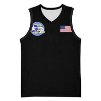 Tuskegee Airmen WWII Heroes Basketball Jersey The Great American Aviators Black Art - Wonder Print Shop