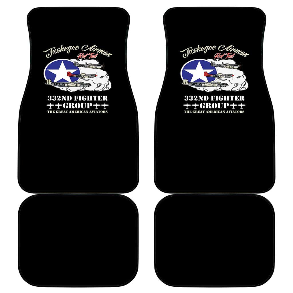 Tuskegee Airmen WWII Heroes Car Mats The Great American Aviators Black Art - Wonder Print Shop