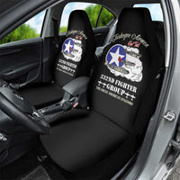 Tuskegee Airmen WWII Heroes Car Seat Cover The Great American Aviators Black Art - Wonder Print Shop