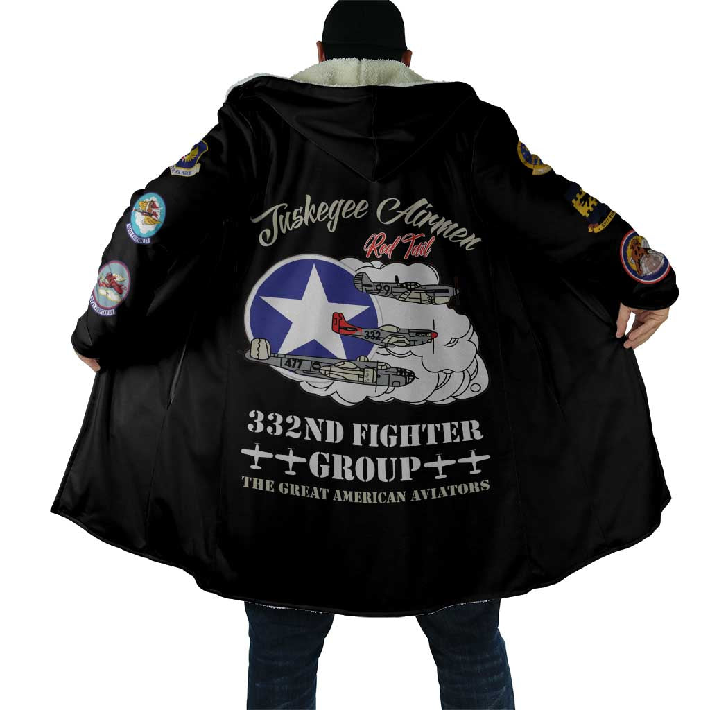 Tuskegee Airmen WWII Heroes Cloak The Great American Aviators Black Art - Wonder Print Shop