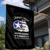 Tuskegee Airmen WWII Heroes Garden Flag The Great American Aviators Black Art - Wonder Print Shop