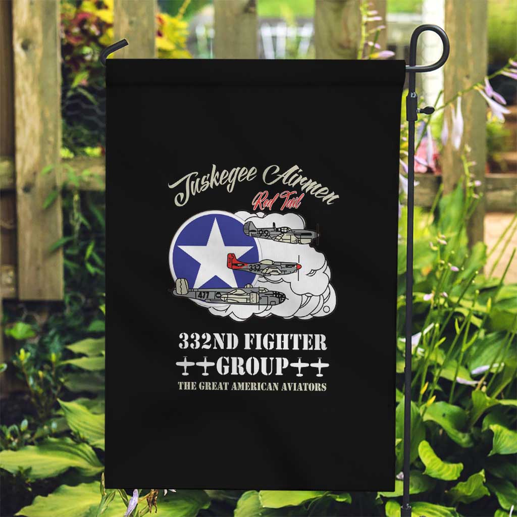 Tuskegee Airmen WWII Heroes Garden Flag The Great American Aviators Black Art - Wonder Print Shop