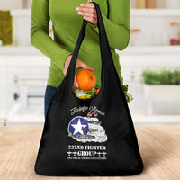 Tuskegee Airmen WWII Heroes Grocery Bag The Great American Aviators Black Art - Wonder Print Shop