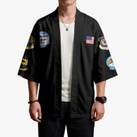 Tuskegee Airmen WWII Heroes Kimono The Great American Aviators Black Art - Wonder Print Shop