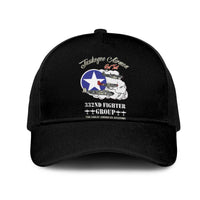 Tuskegee Airmen WWII Heroes Mesh Trucker Cap The Great American Aviators Black Art - Wonder Print Shop