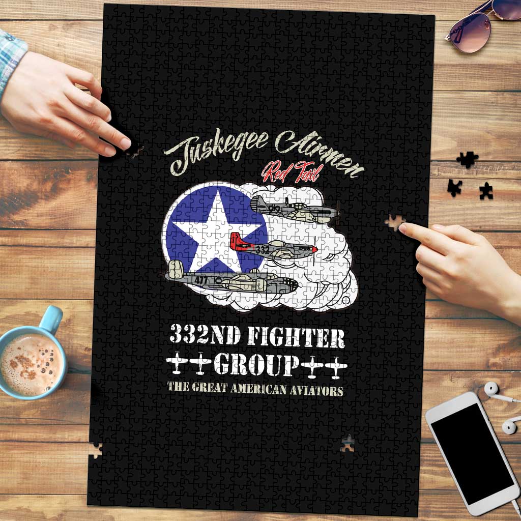 Tuskegee Airmen WWII Heroes Puzzle The Great American Aviators Black Art - Wonder Print Shop