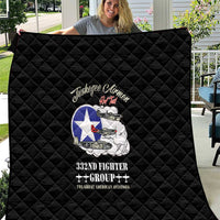 Tuskegee Airmen WWII Heroes Quilt The Great American Aviators Black Art - Wonder Print Shop