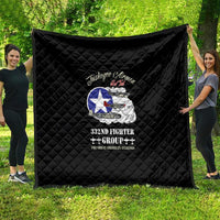 Tuskegee Airmen WWII Heroes Quilt The Great American Aviators Black Art - Wonder Print Shop