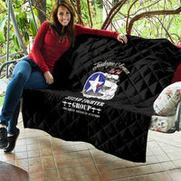 Tuskegee Airmen WWII Heroes Quilt The Great American Aviators Black Art - Wonder Print Shop