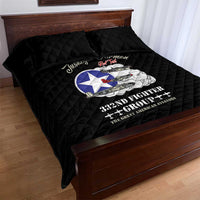 Tuskegee Airmen WWII Heroes Quilt Bed Set The Great American Aviators Black Art - Wonder Print Shop