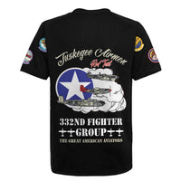 Tuskegee Airmen WWII Heroes Rugby Jersey The Great American Aviators Black Art - Wonder Print Shop