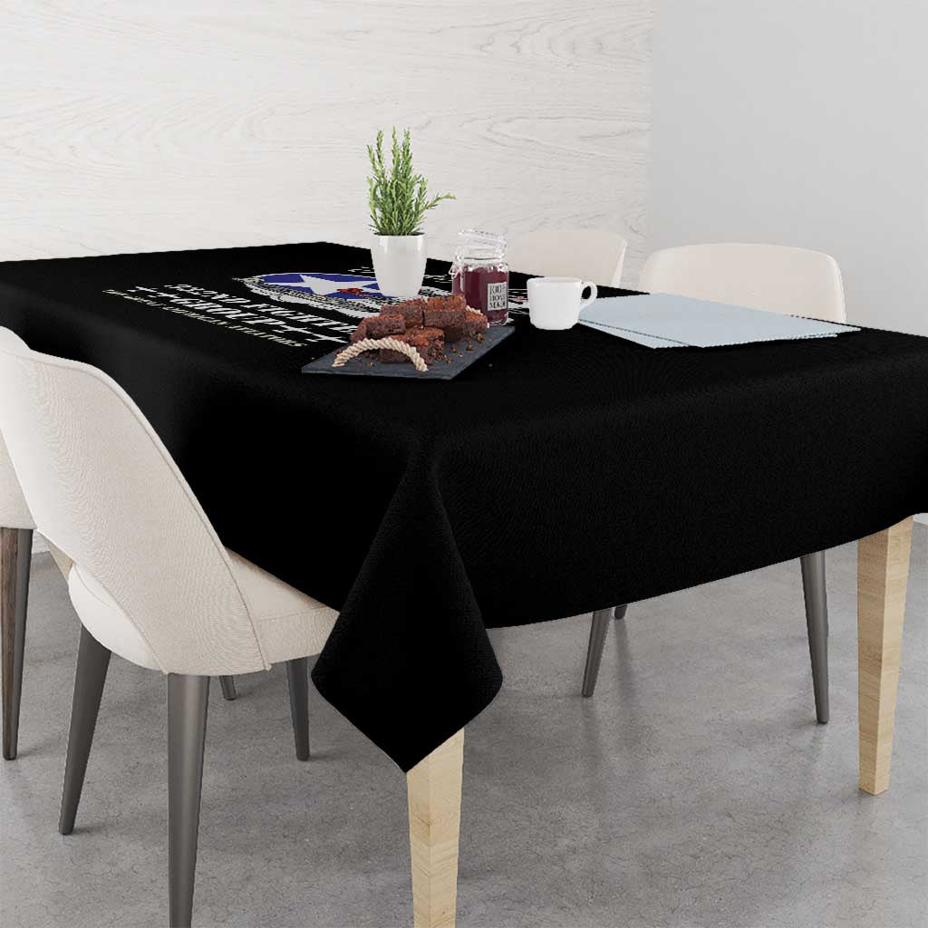 Tuskegee Airmen WWII Heroes Tablecloth The Great American Aviators Black Art - Wonder Print Shop