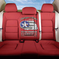 Tuskegee Airmen WWII Heroes Back Car Seat Cover The Great American Aviators Red Art - Wonder Print Shop