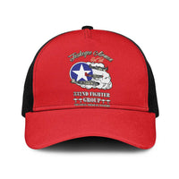 Tuskegee Airmen WWII Heroes Baseball Net Cap The Great American Aviators Red Art - Wonder Print Shop