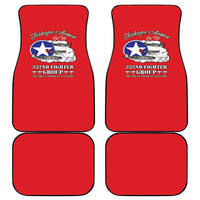 Tuskegee Airmen WWII Heroes Car Mats The Great American Aviators Red Art - Wonder Print Shop