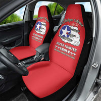 Tuskegee Airmen WWII Heroes Car Seat Cover The Great American Aviators Red Art - Wonder Print Shop