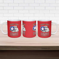 Tuskegee Airmen WWII Heroes Ceramic Mug The Great American Aviators Red Art - Wonder Print Shop