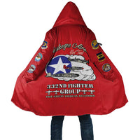 Tuskegee Airmen WWII Heroes Cloak The Great American Aviators Red Art - Wonder Print Shop
