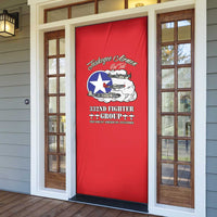 Tuskegee Airmen WWII Heroes Door Cover The Great American Aviators Red Art - Wonder Print Shop