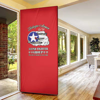 Tuskegee Airmen WWII Heroes Door Cover The Great American Aviators Red Art - Wonder Print Shop