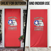 Tuskegee Airmen WWII Heroes Door Cover The Great American Aviators Red Art - Wonder Print Shop