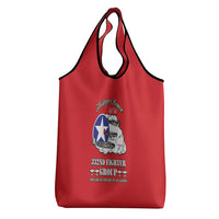 Tuskegee Airmen WWII Heroes Grocery Bag The Great American Aviators Red Art - Wonder Print Shop