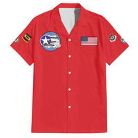 Tuskegee Airmen WWII Heroes Hawaiian Shirt The Great American Aviators Red Art - Wonder Print Shop