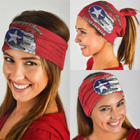 Tuskegee Airmen WWII Heroes Neck Gaiter The Great American Aviators Red Art - Wonder Print Shop