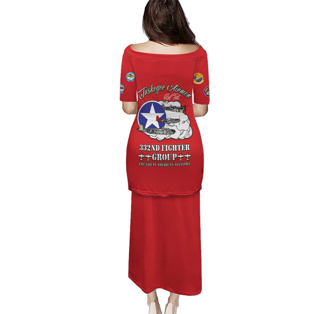 Tuskegee Airmen WWII Heroes Puletasi The Great American Aviators Red Art - Wonder Print Shop