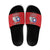 Tuskegee Airmen WWII Heroes Slide Sandals The Great American Aviators Red Art - Wonder Print Shop