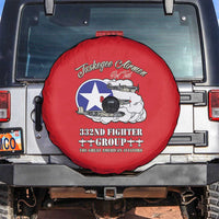 Tuskegee Airmen WWII Heroes Spare Tire Cover The Great American Aviators Red Art - Wonder Print Shop