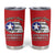 Tuskegee Airmen WWII Heroes Tumbler Cup The Great American Aviators Red Art - Wonder Print Shop