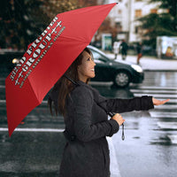 Tuskegee Airmen WWII Heroes Umbrella The Great American Aviators Red Art - Wonder Print Shop