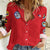 Tuskegee Airmen WWII Heroes Women Casual Shirt The Great American Aviators Red Art - Wonder Print Shop