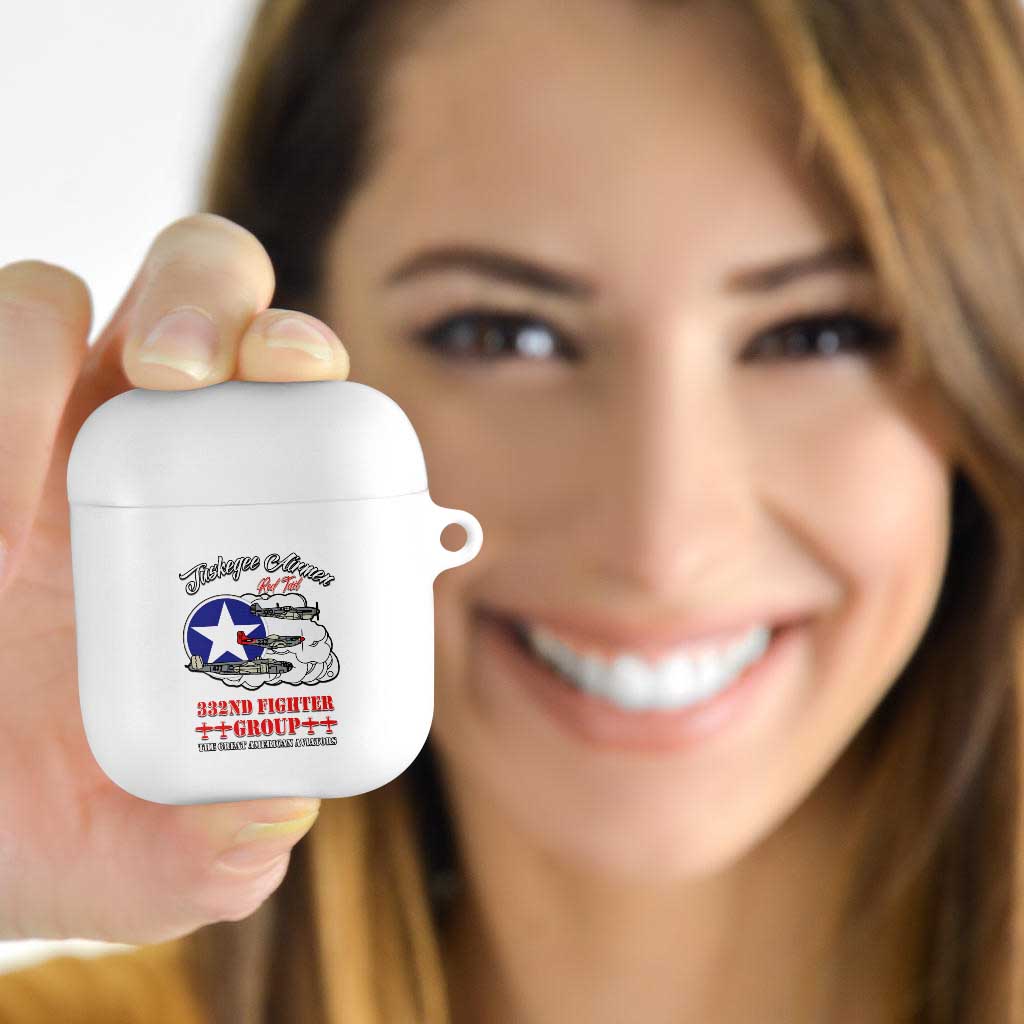 Tuskegee Airmen WWII Heroes AirPods Case The Great American Aviators White Art - Wonder Print Shop