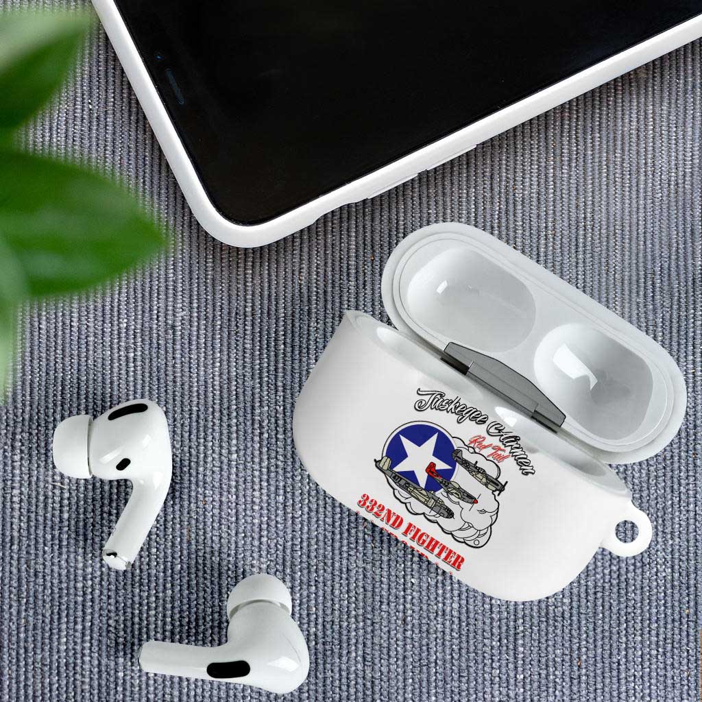 Tuskegee Airmen WWII Heroes AirPods Case The Great American Aviators White Art - Wonder Print Shop