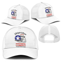 Tuskegee Airmen WWII Heroes Baseball Net Cap The Great American Aviators White Art - Wonder Print Shop