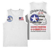 Tuskegee Airmen WWII Heroes Basketball Jersey The Great American Aviators White Art - Wonder Print Shop