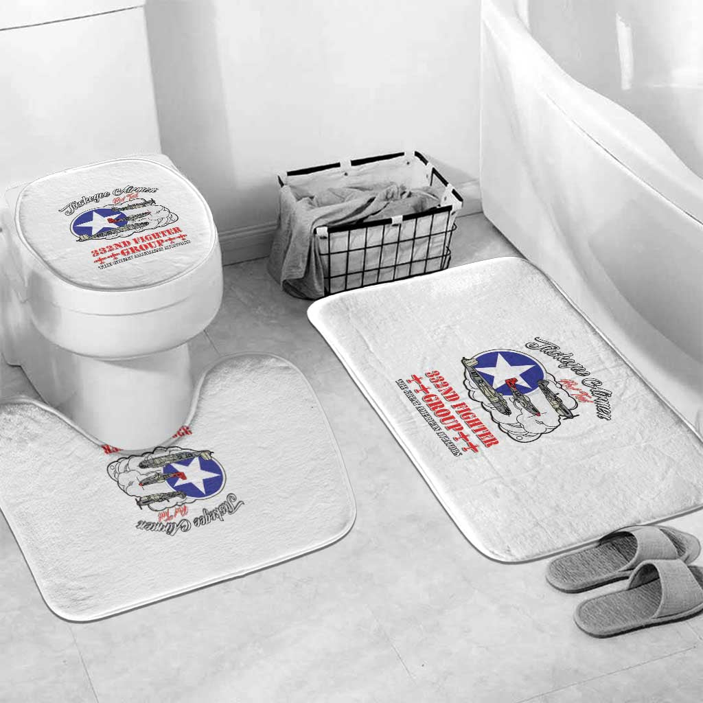 Tuskegee Airmen WWII Heroes Bathroom Set The Great American Aviators White Art - Wonder Print Shop
