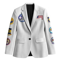 Tuskegee Airmen WWII Heroes Blazer The Great American Aviators White Art - Wonder Print Shop