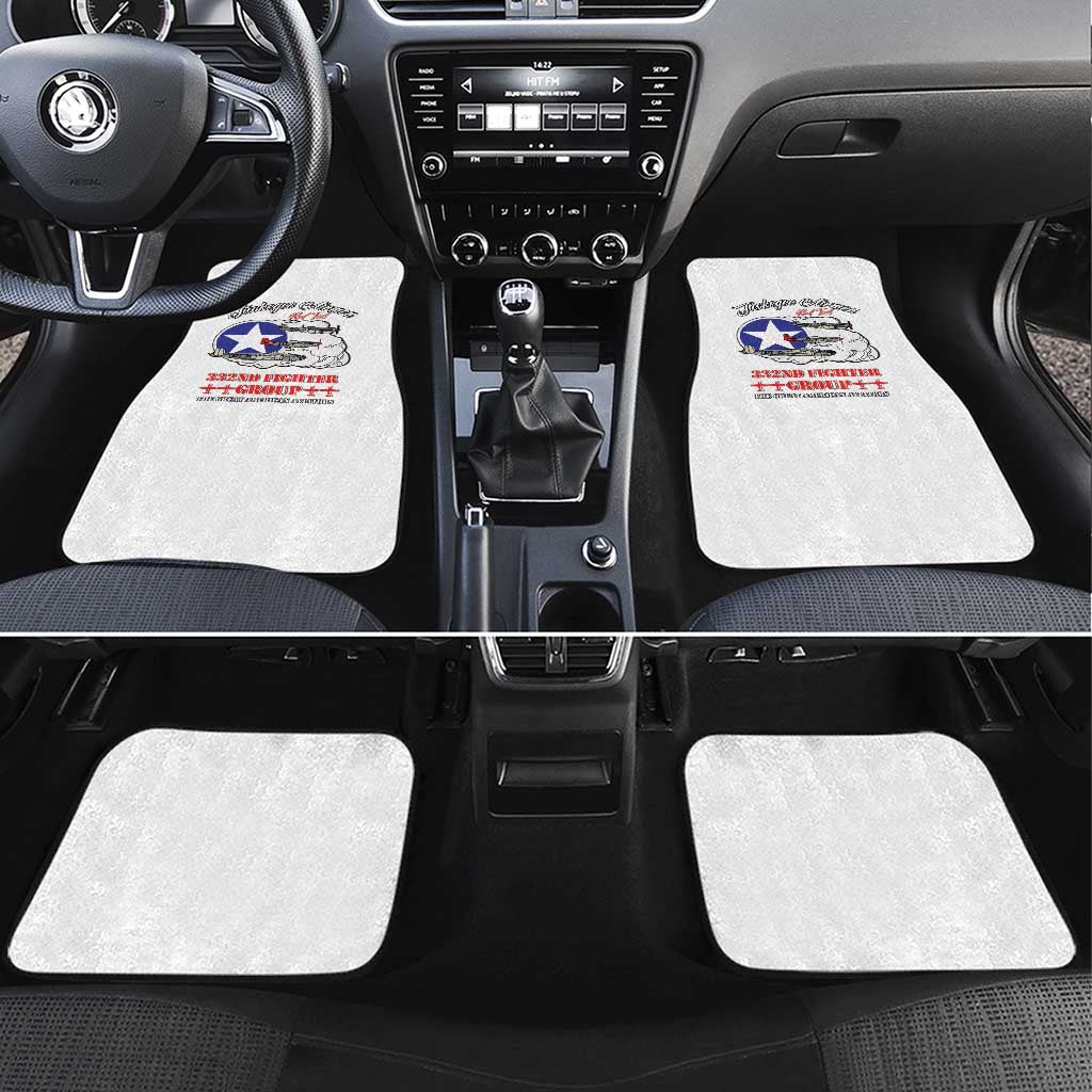 Tuskegee Airmen WWII Heroes Car Mats The Great American Aviators White Art - Wonder Print Shop