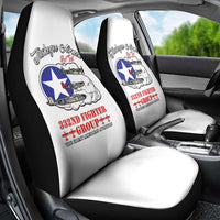 Tuskegee Airmen WWII Heroes Car Seat Cover The Great American Aviators White Art - Wonder Print Shop